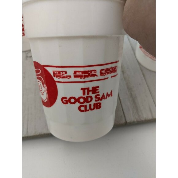 Vintage Good Sam Club Plastic Drinking Cup Advertising Downs Belleville KS - Picture 5 of 10